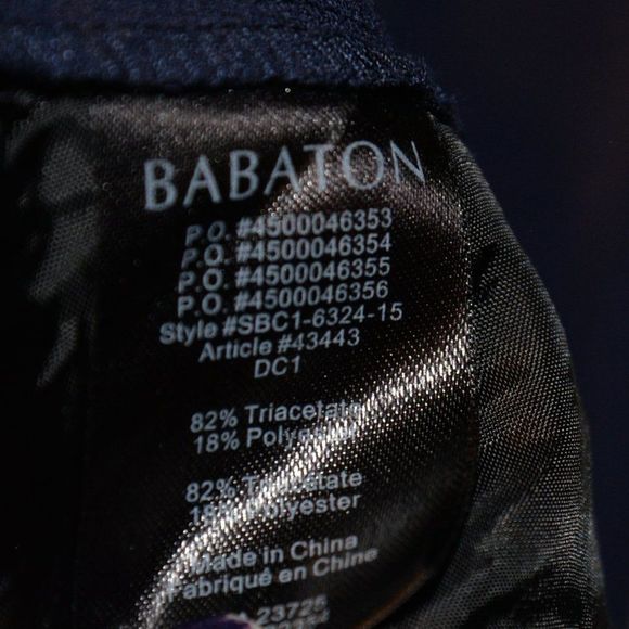 Artizia Babaton Navy Blue Cohen Pants Sz 4 - Picture 6 of 6